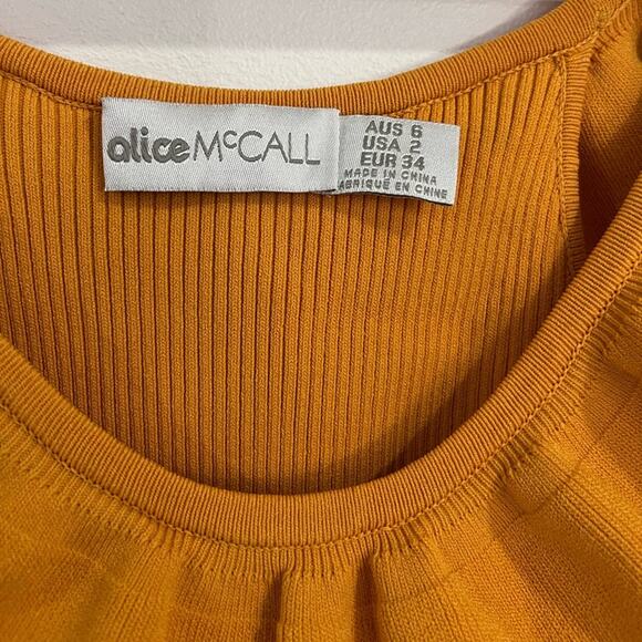 Alice McCall Kiss It Better Dress 2 Mini Off Shoulder - Picture 6 of 11